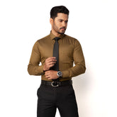 Shirt:Full Sleeve Blue Door_Regular Fit_ Dobbye_295#2